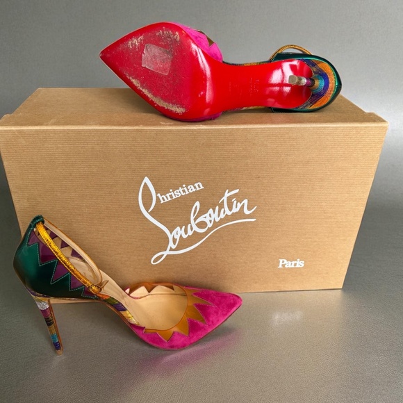 Sunning Multicolor Heels - Picture 3 of 4